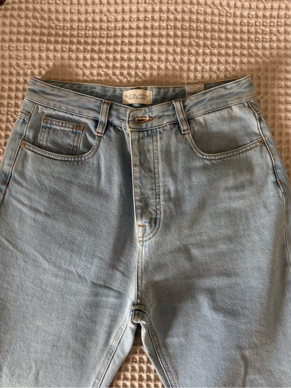 SUITSUPPLY Light Blue Men's Denim Jeans 30x32